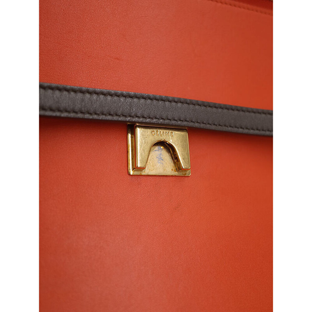 Celine Belt Crossbody Red calfskin Tricolor leather Bag - Picture 5 of 9